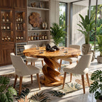 Sculptural Bistro Side Table