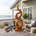 Abstract Wooden Sculpture, solid wood, built to order