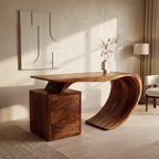 Modern Desk, solid wood, built to order