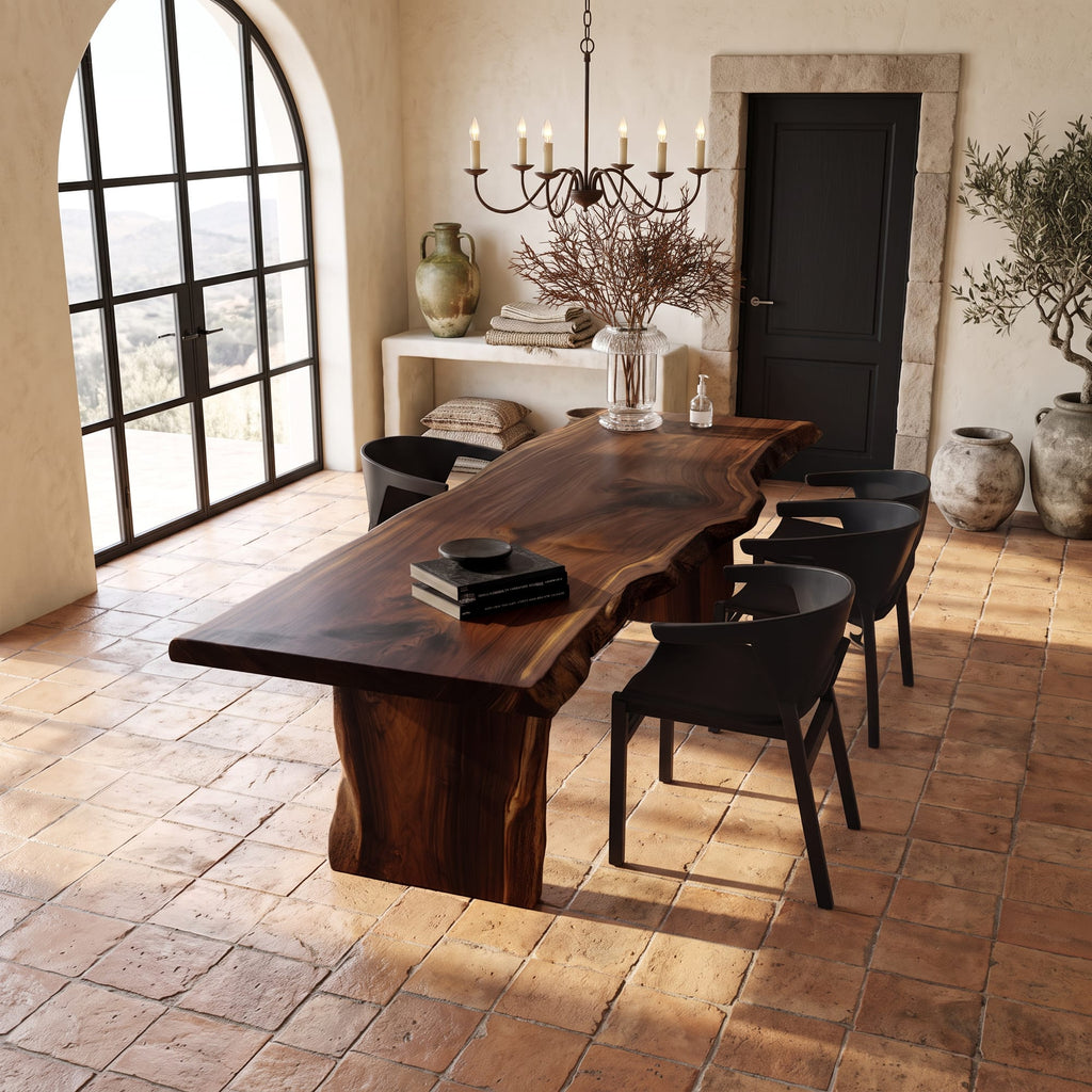 Live Edge Modern Dining Table