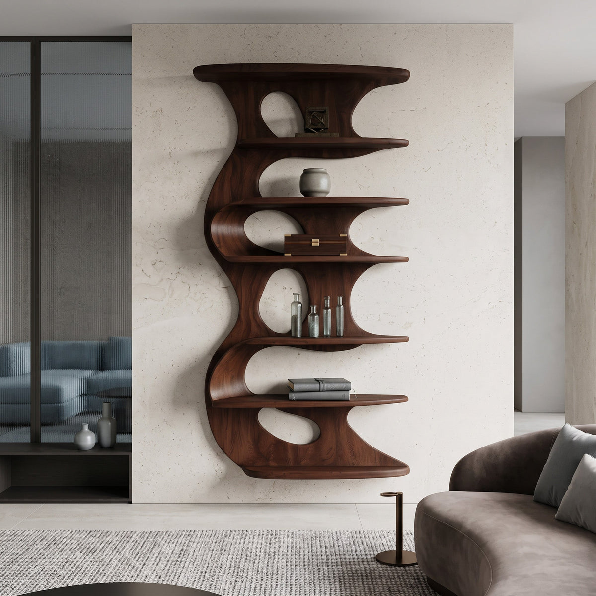 Floating Organizer Bookshelf