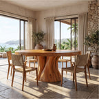Organic Round Dining Table