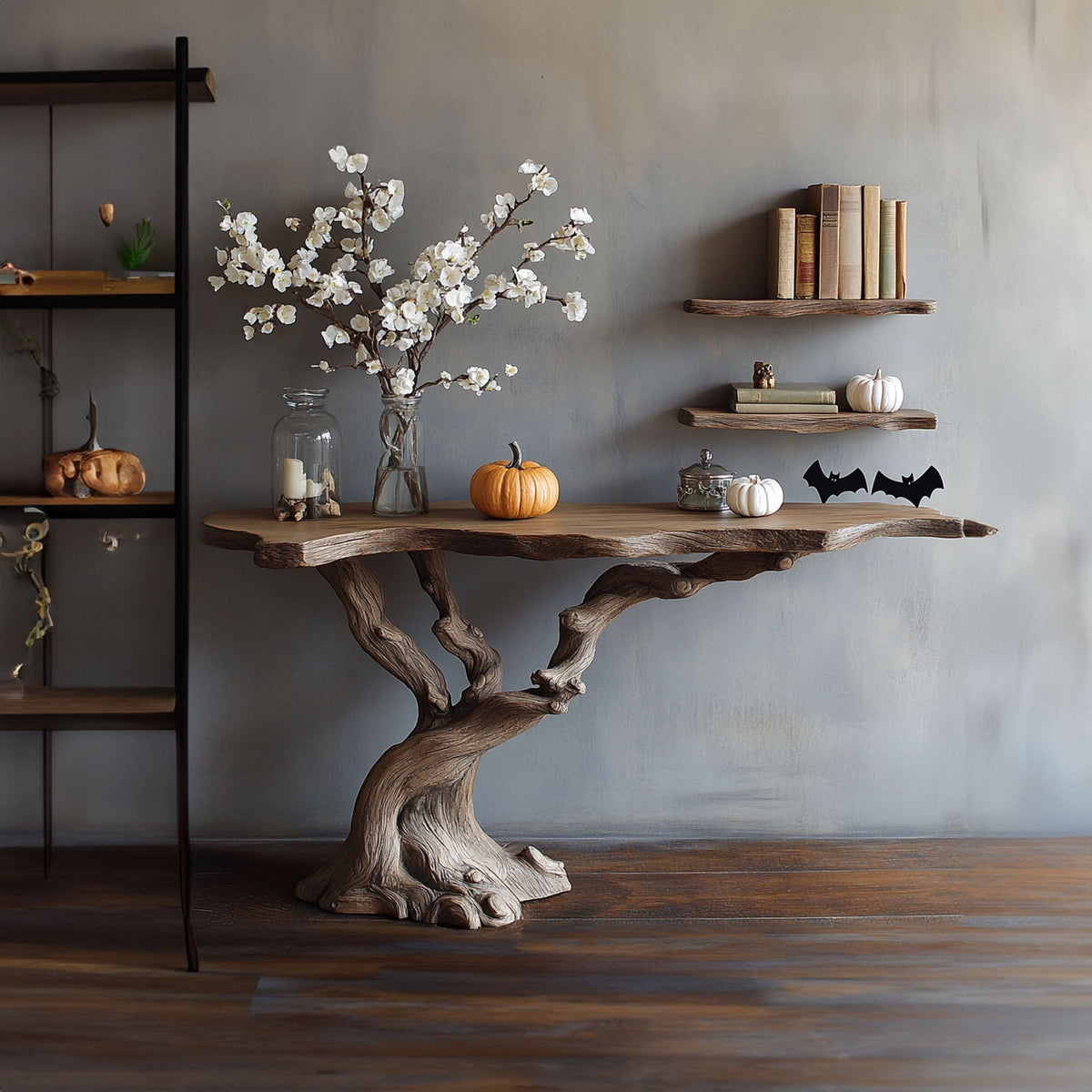 Handmade Console Table Driftwood Table, solid wood, built to order