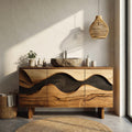 Curved Front Vanity