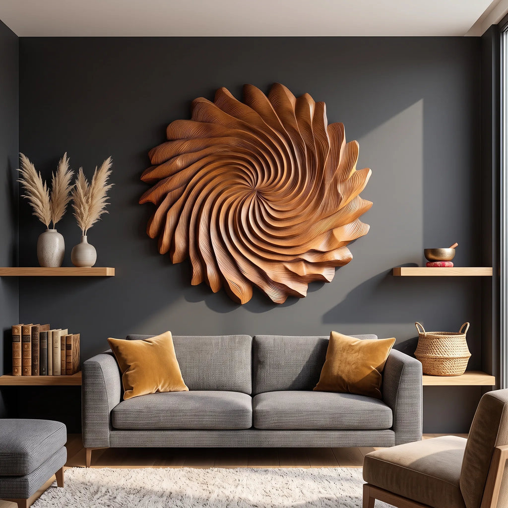 Modern 3d Wall Art, solid wood, built to order