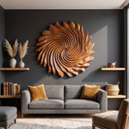 Modern 3d Wall Art, solid wood, built to order