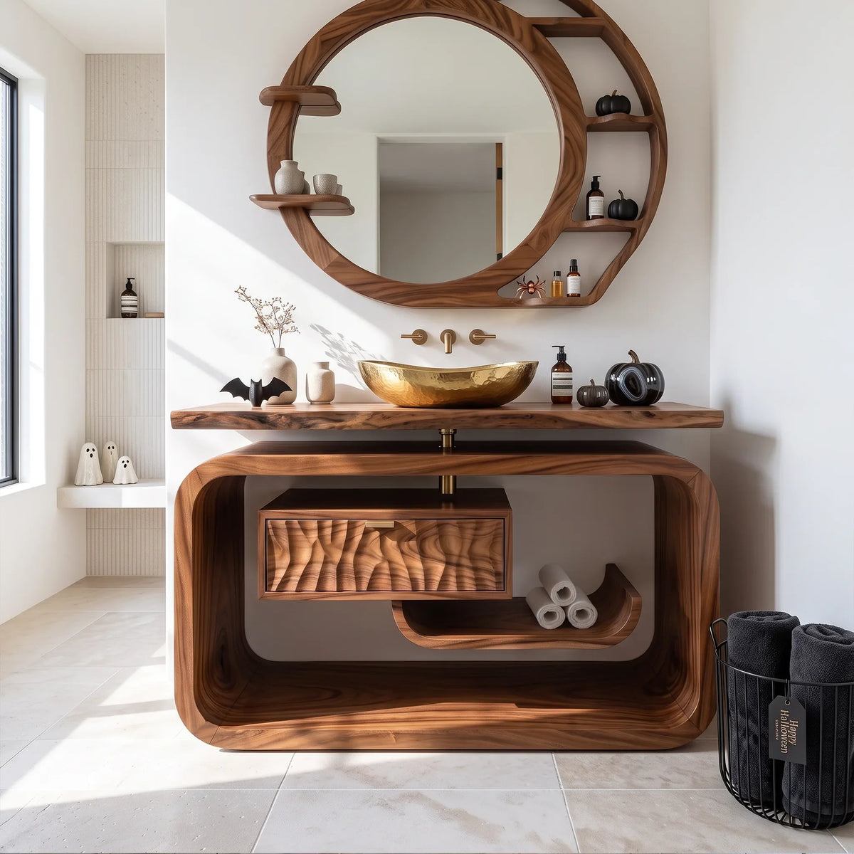 Farmhouse Bathroom Vanity Bathroom, solid wood, built to order