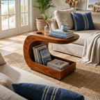 Side Sculptural Nightstand