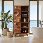 Sculpted Bathroom Bath Shelf