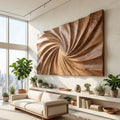 Modern Large Wall Art, solid wood, built to order