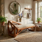 Live Edge Dining Bench Rustic, solid wood, built to order