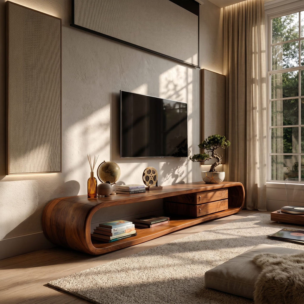 Monkeypod Solid TV Cabinet