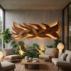 Sculptural Landing Wall Art