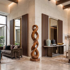 Infinity Sculpture, solid wood, built to order
