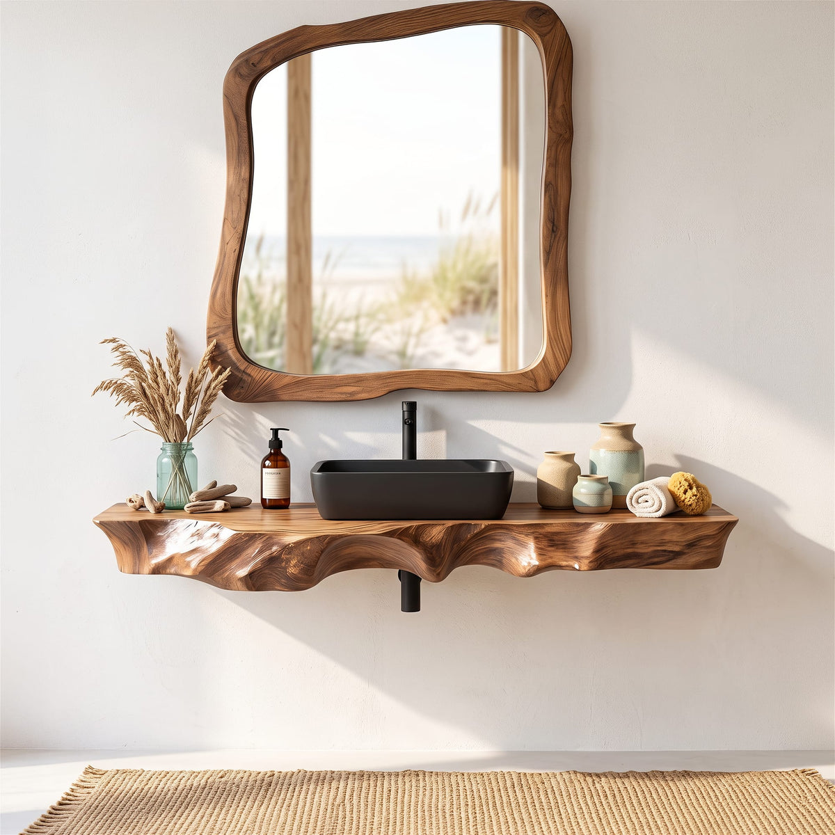 Solid Washbasin Vanity