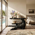 Black Coffee Console Table