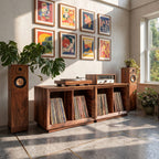 Contemporary Storage Record Stand