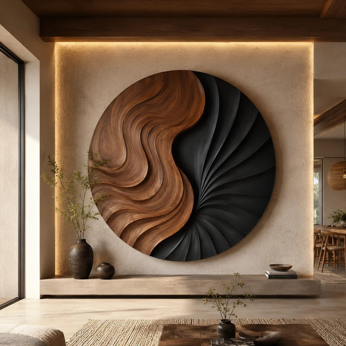 Large Geometric Wall Art