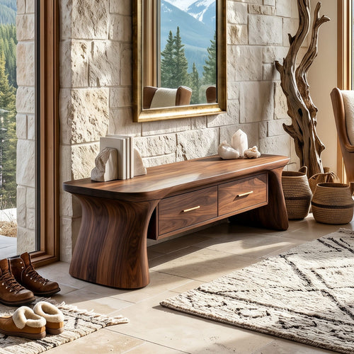 Arched Minimal Bench