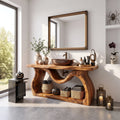 Modern Bathroom Vanity Cabinet Ensuite, solid wood, built to order