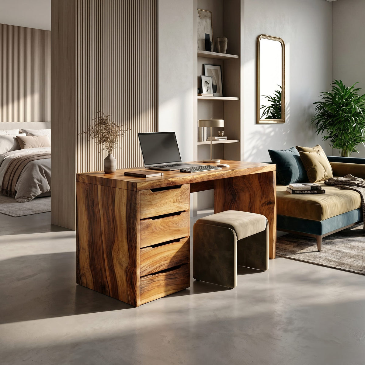 Minimal Metal Desk