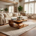 Curved Apartment Coffee Table