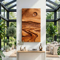 Grain Wave Wall Art