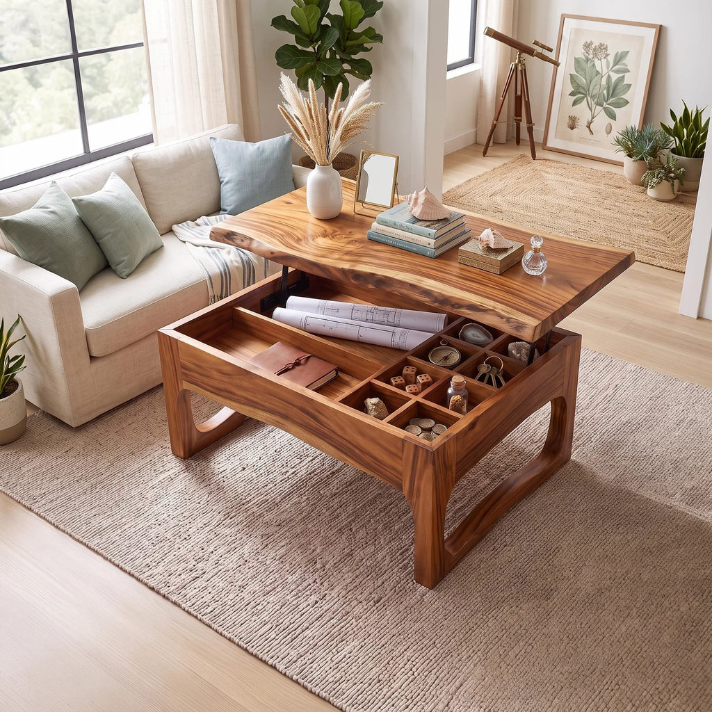 Storage Bright Coffee Table