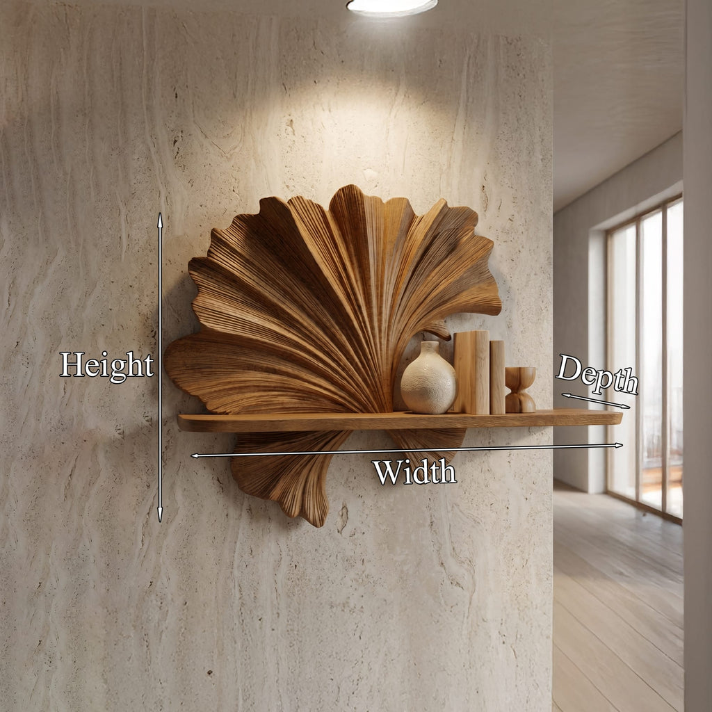 Shape Floating Solid Wall Shelf