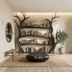 Organic Modern Tree Bookshelf