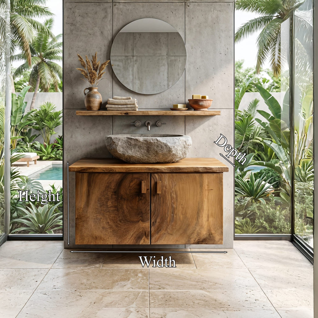 Bathroom Solid Storage Vanity