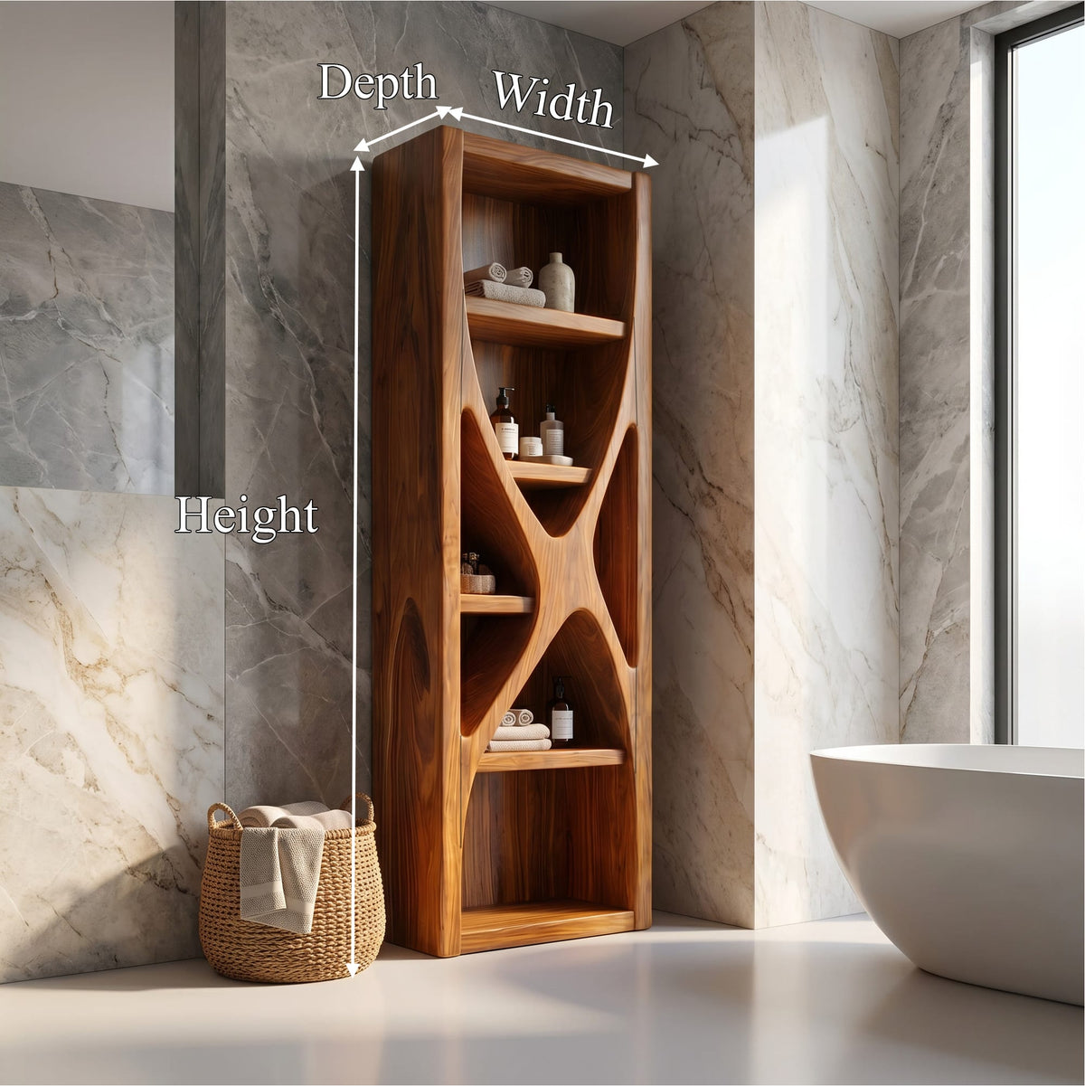 Storage Structure Bath Shelf
