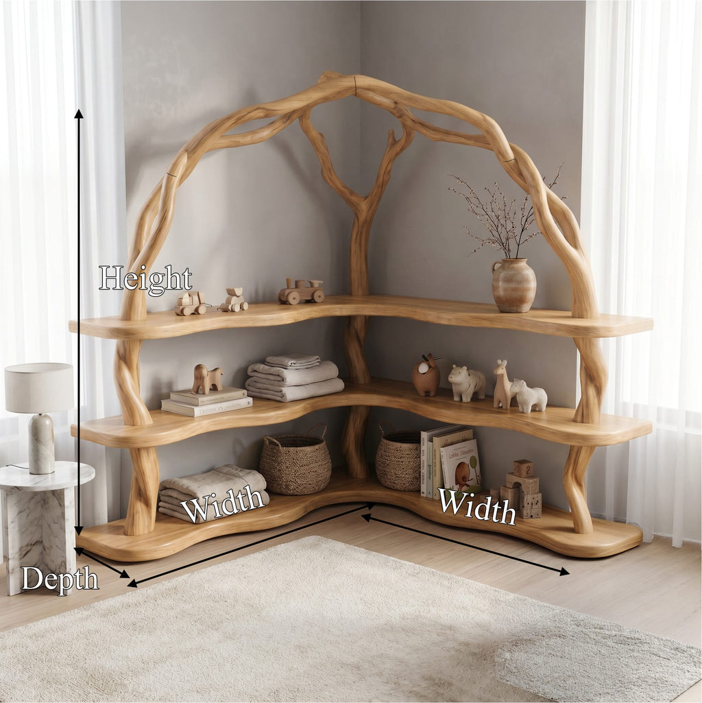 Organic Frame Bookshelf