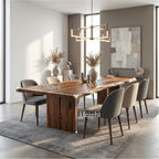 Sculptural Chunky Dining Table