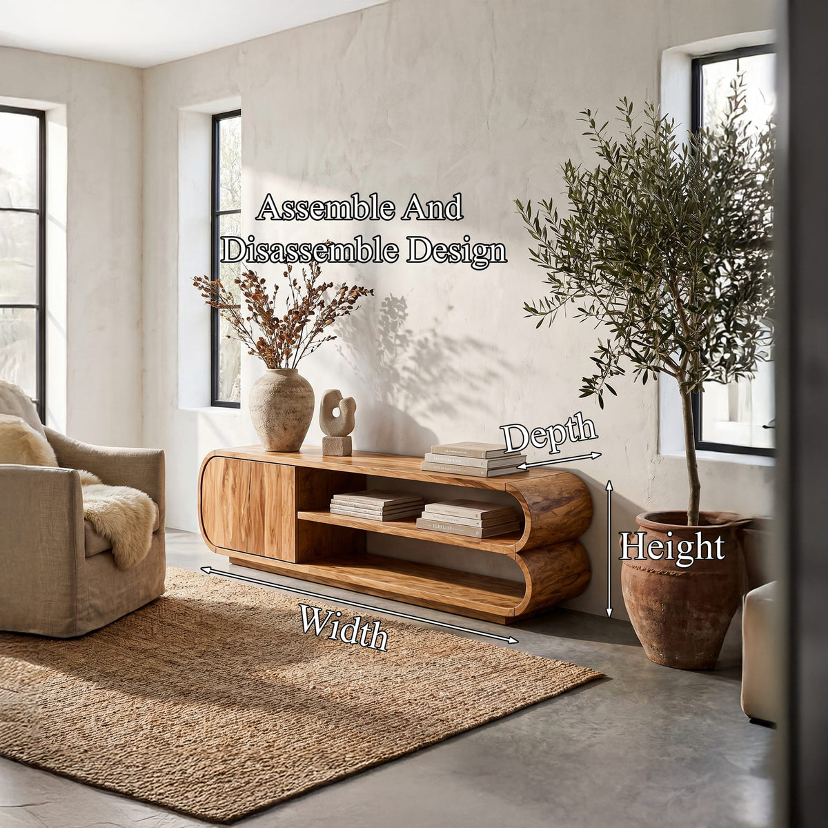 Low Profile TV Cabinet