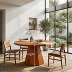 Tapered Mid Century Dining Table