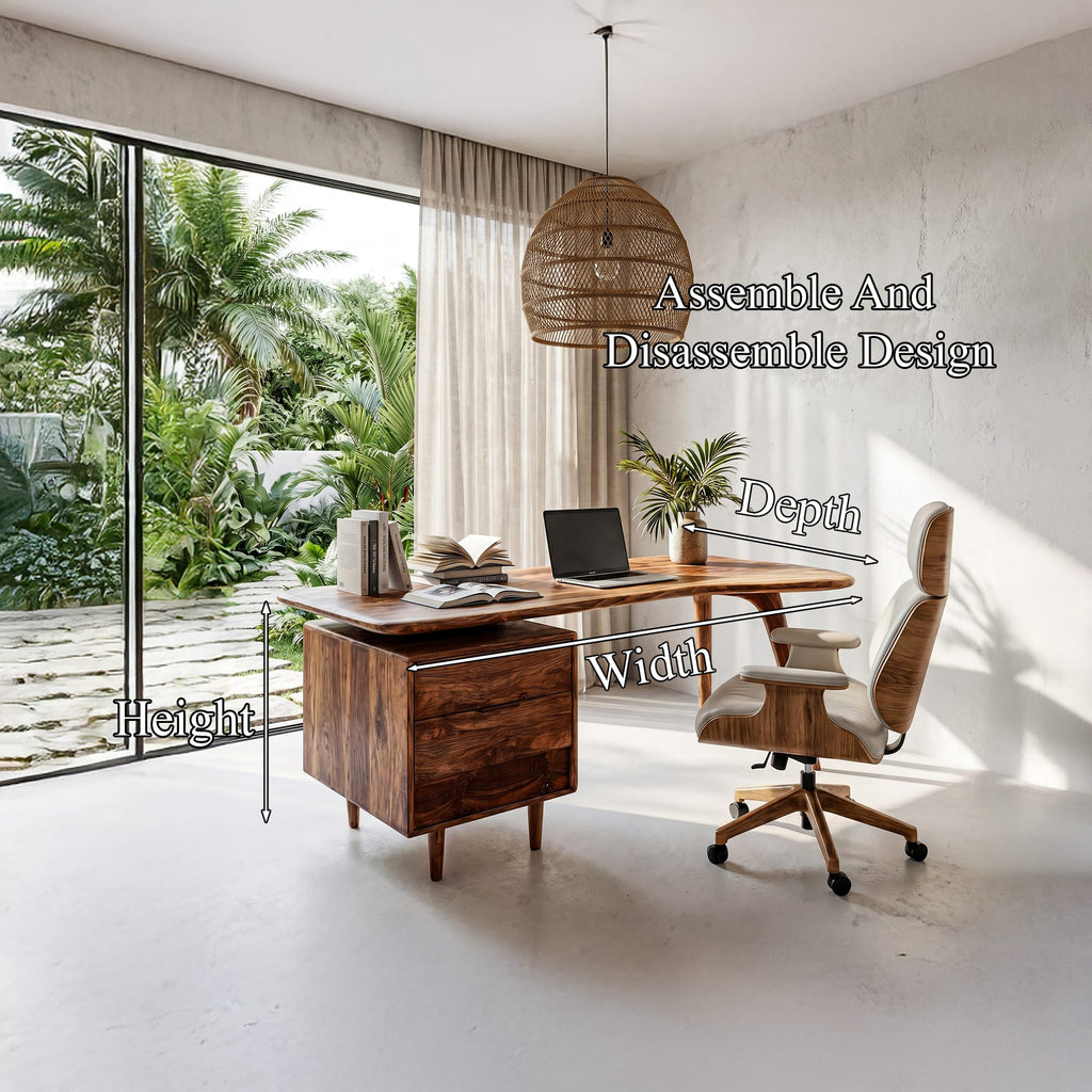 Organic Integrated Desk