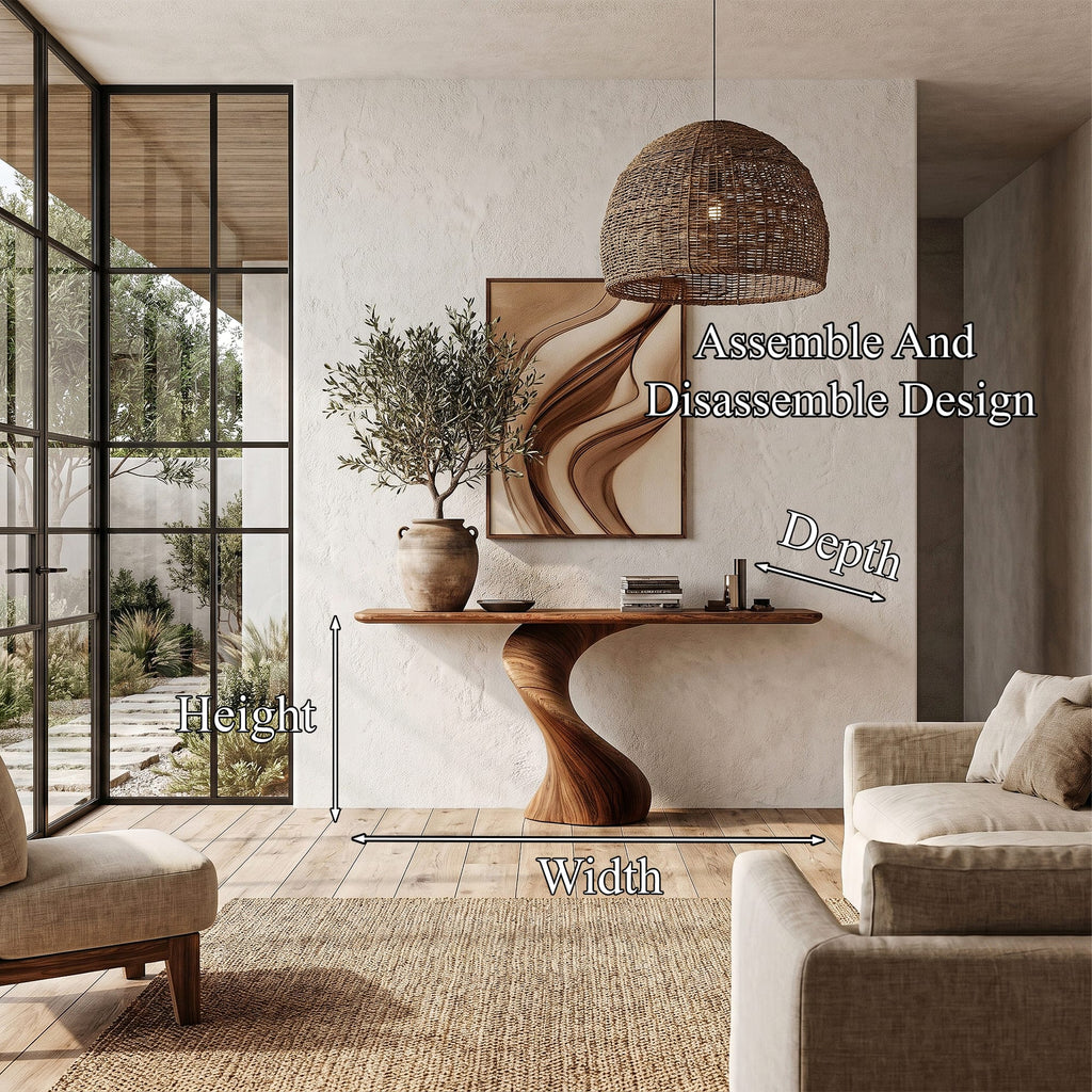 Twisted Sofa Console Table