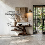 Root Live Edge Console Table