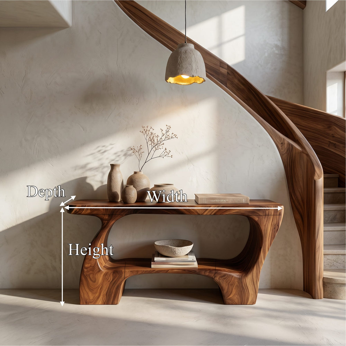 Contemporary Structure Console Table