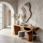 Abstract Contemporary Console Table
