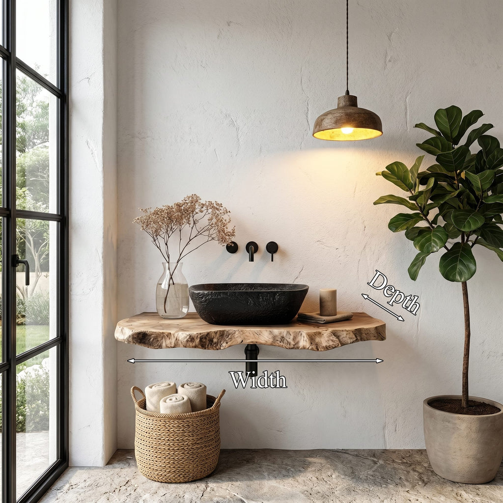 Live Edge Master Vanity
