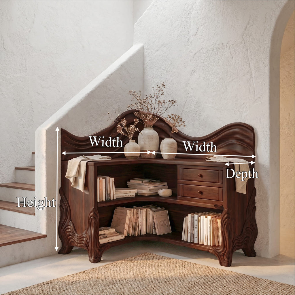 Wave Open Bookshelf