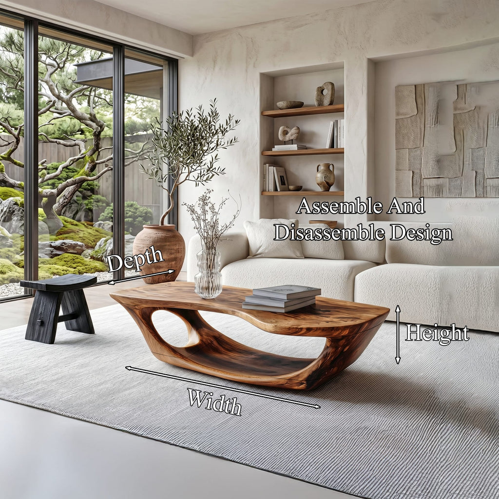 Organic Solid Coffee Table
