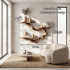 Storage Organizer Floating Shelf