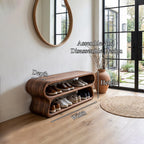 Contemporary Compartments Bench