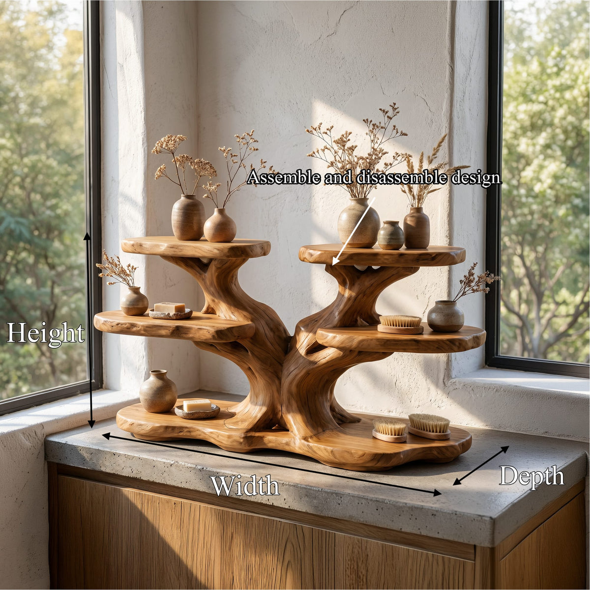 Bathroom Multi-tier Vanity