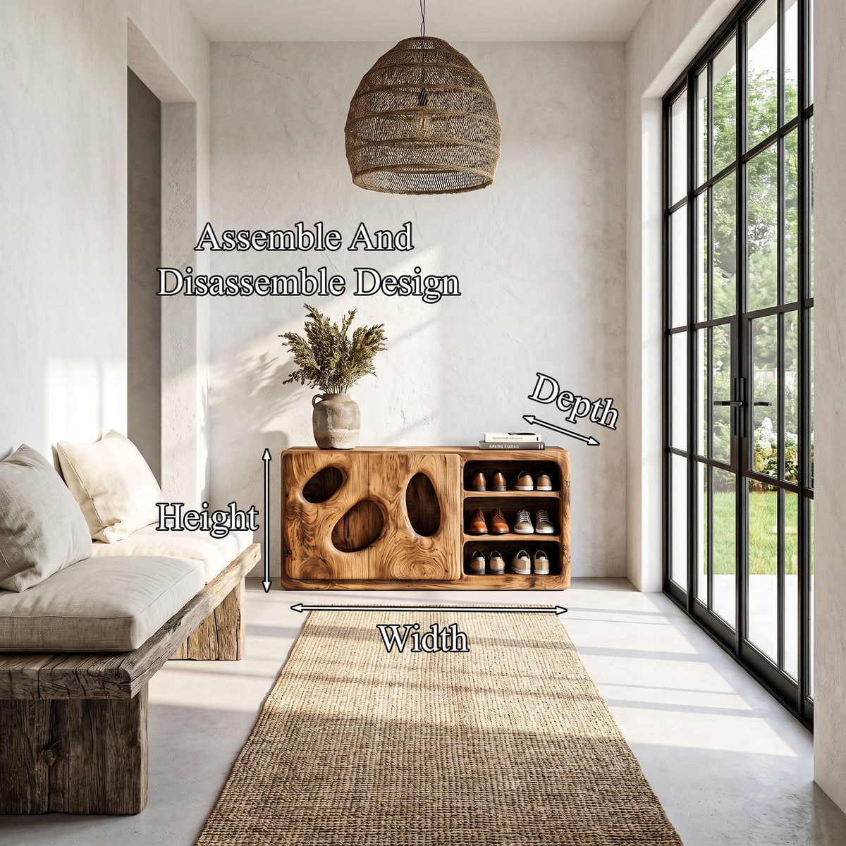 Organic Modern Storage Cabinet