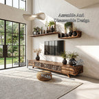 Solid Nature-inspired TV Cabinet