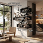 Artistic Branch Floating Shelf